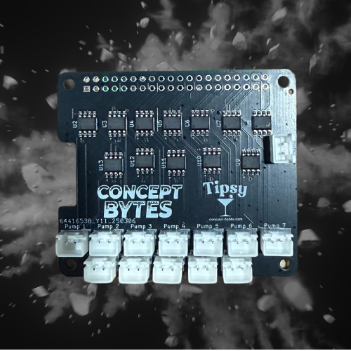 Tipsy Pump Controller (Raspberry pi Hat)
