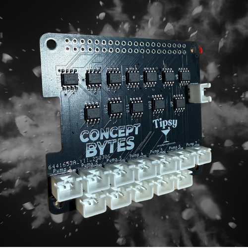Tipsy Pump Controller (Raspberry pi Hat)