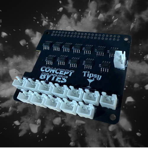Tipsy Pump Controller (Raspberry pi Hat) – Concept Bytes